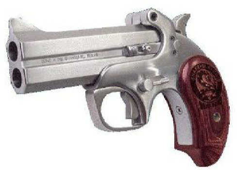 Bond Arms Snake Slayer IV 45 Colt/410 Gauge 4.25" Barrel 2 Round Stainless Steel Derringer Pistol BASS4